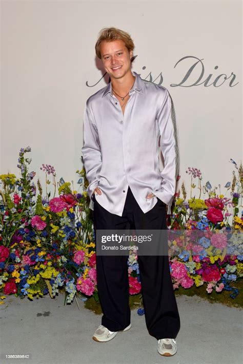 Rudy Pankow attends the Miss Dior Millefiori Garden Pop